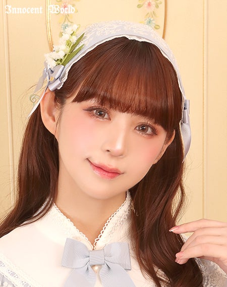 すずらんレースヘッドドレス