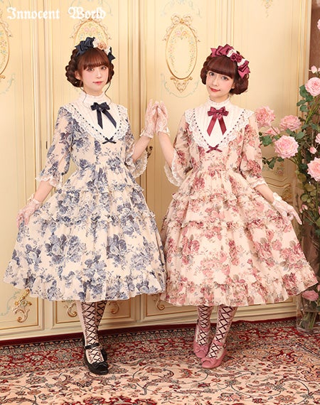 ローズシフォンドレス