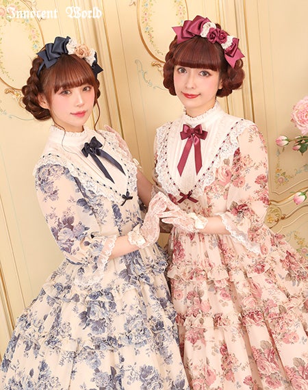 ローズシフォンドレス