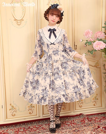ローズシフォンドレス