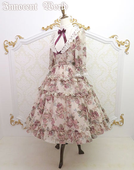 ローズシフォンドレス
