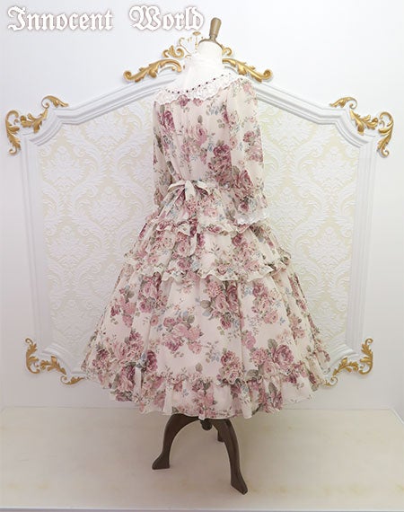 ローズシフォンドレス