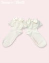 すずらんレースクルー丈ソックス