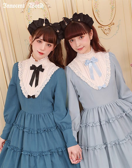 大人アリススタンドカラーワンピース