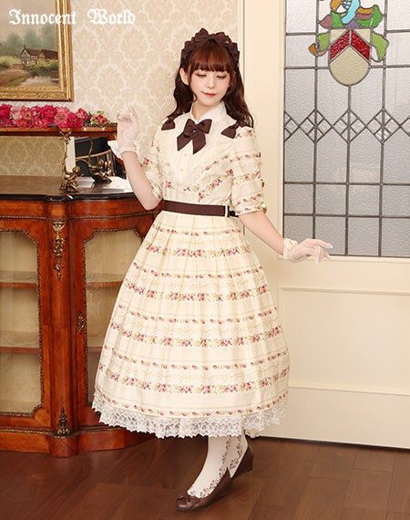 リボンローズワンピース