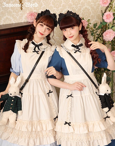 大人アリスティアードワンピース/コーディネート例
