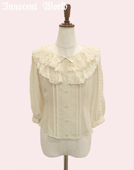 野に咲く薔薇のブラウス