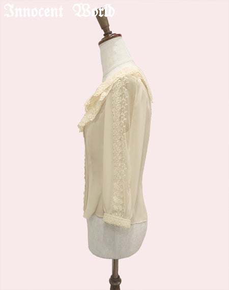 野に咲く薔薇のブラウス