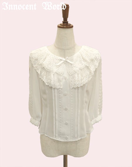 野に咲く薔薇のブラウス