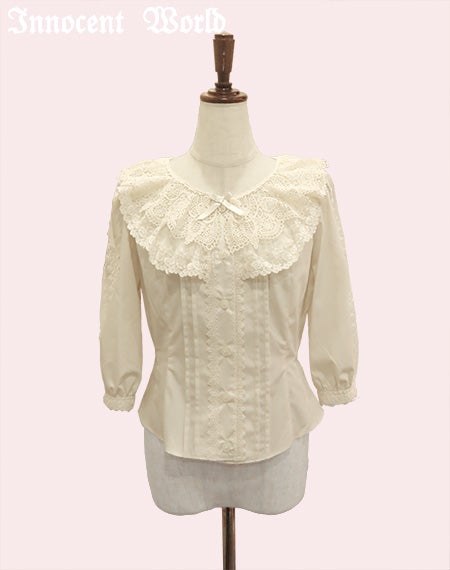 野に咲く薔薇のブラウス