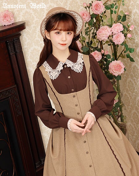 ビクトリアンバッスルジャンパースカート