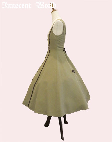 ビクトリアンバッスルジャンパースカート