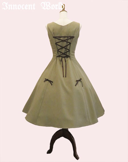 ビクトリアンバッスルジャンパースカート