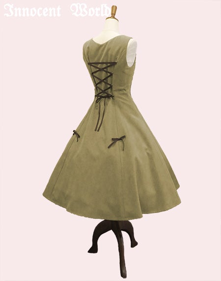 ビクトリアンバッスルジャンパースカート