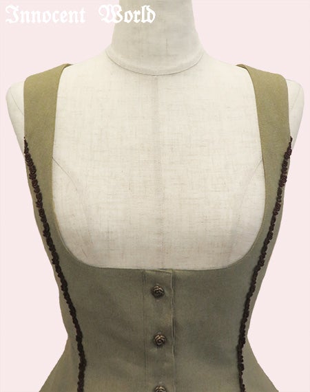 ビクトリアンバッスルジャンパースカート