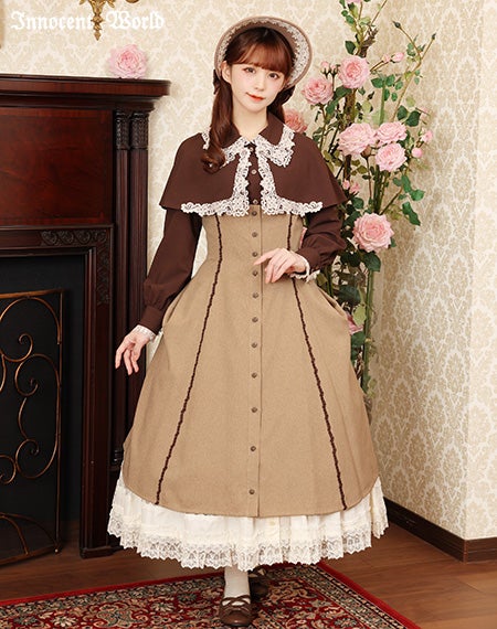 ビクトリアンバッスルジャンパースカート