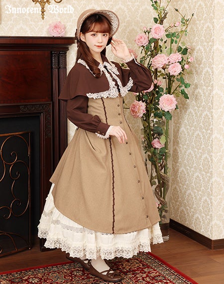 ビクトリアンバッスルジャンパースカート