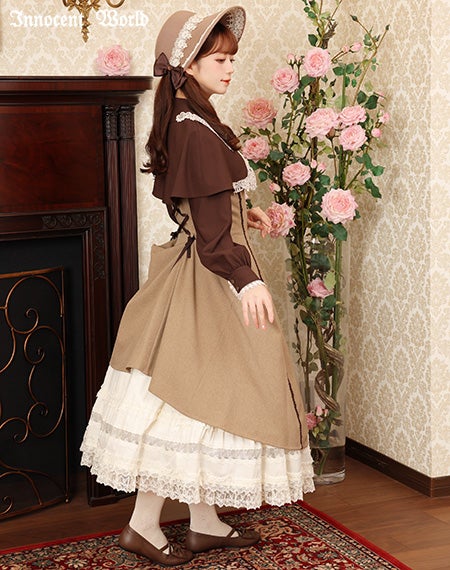 ビクトリアンバッスルジャンパースカート