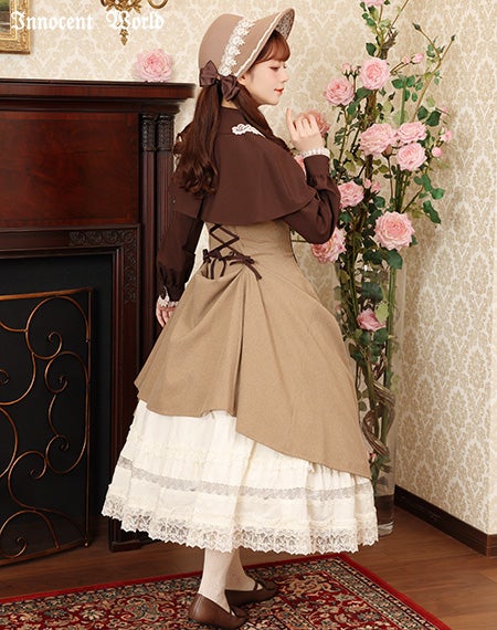 ビクトリアンバッスルジャンパースカート