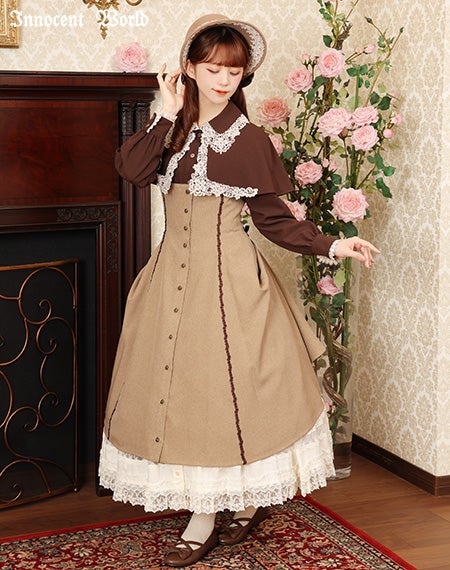 ビクトリアンバッスルジャンパースカート