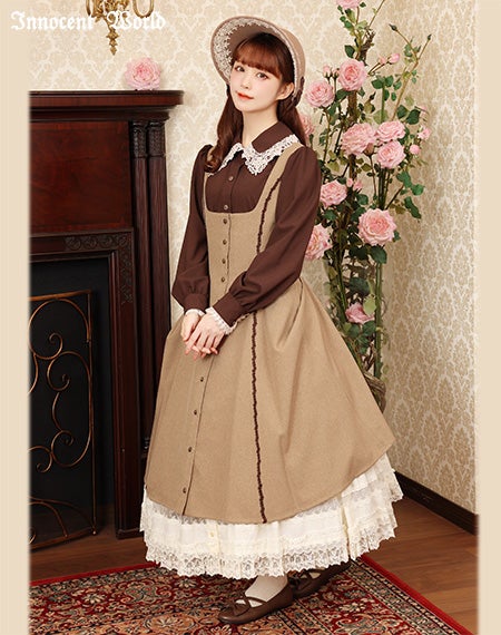 ビクトリアンバッスルジャンパースカート