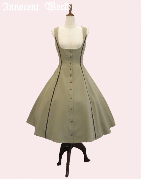 ビクトリアンバッスルジャンパースカート