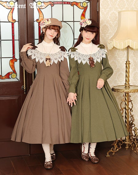 リボンレースワンピース