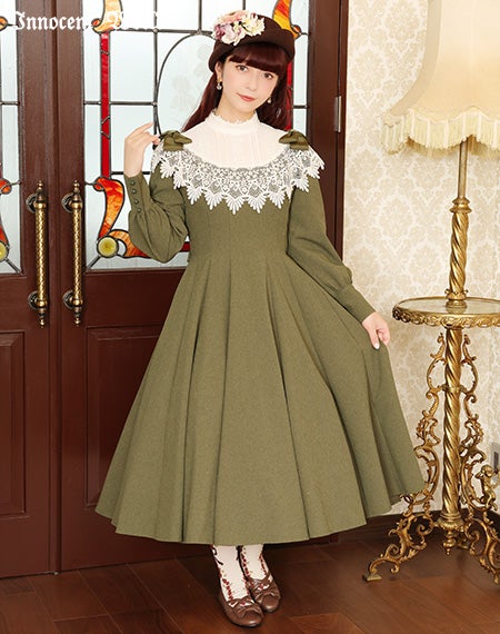 リボンレースワンピース