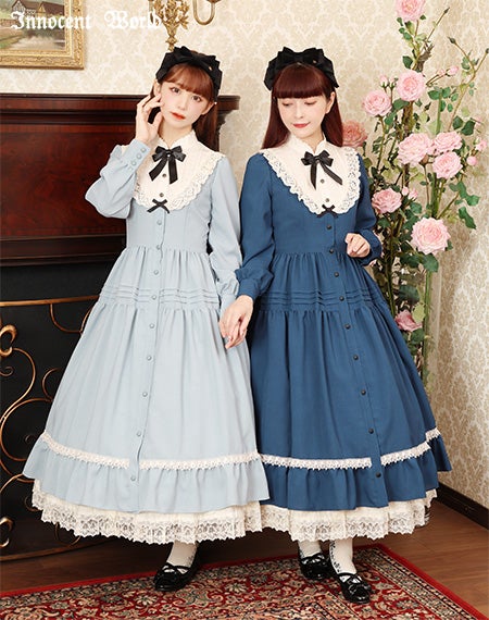 大人アリス　トーションレースワンピース/コーディネート例