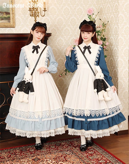 大人アリス　トーションレースワンピース/コーディネート例