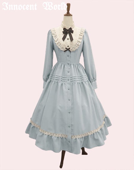 大人アリス　トーションレースワンピース