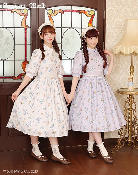 ピーターラビット™　小花レースワンピース
