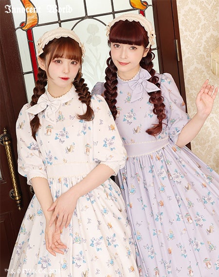 ピーターラビット™　小花レースワンピース