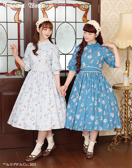 ピーターラビット™　小花レースワンピース