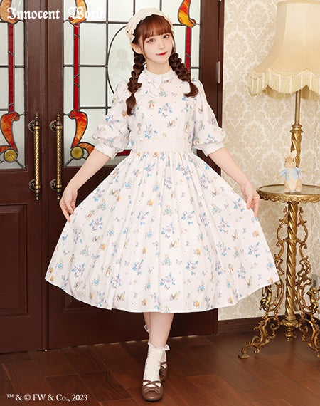 ピーターラビット™　小花レースワンピース