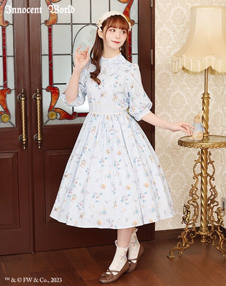 ピーターラビット™　小花レースワンピース