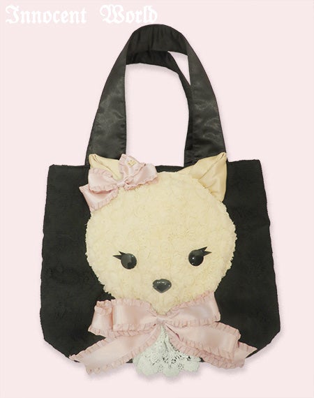 レディクリームキャットバッグ