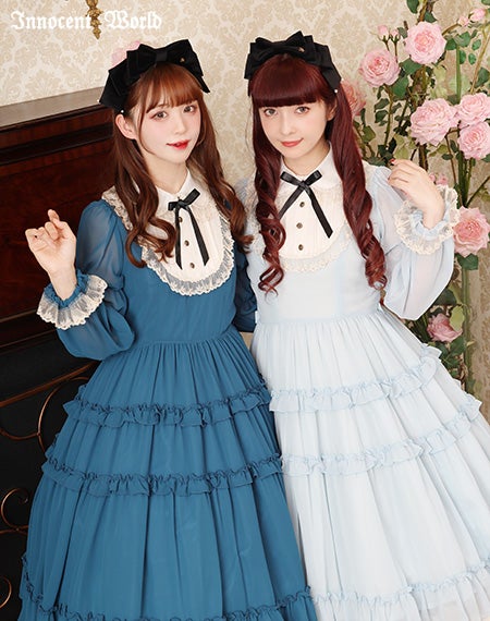大人アリスシフォンドレス