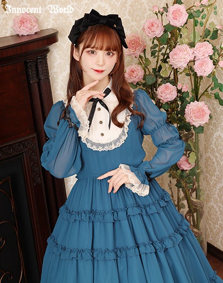 大人アリスシフォンドレス