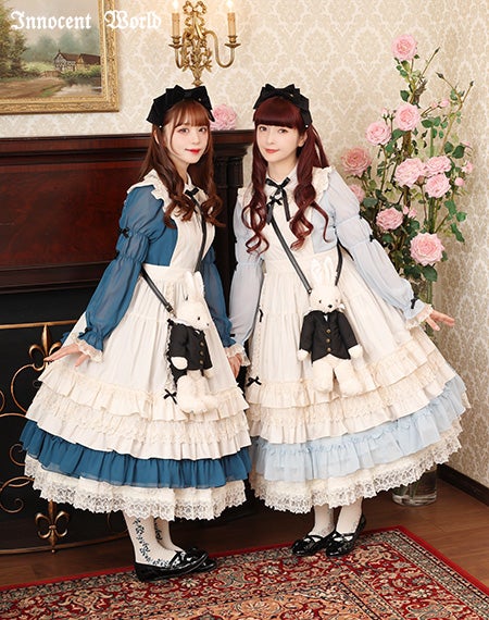 大人アリスシフォンドレス大人アリスシフォンドレス/コーディネート例