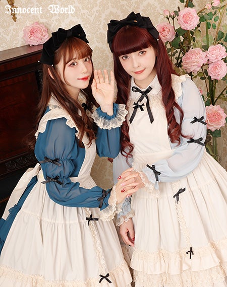 大人アリスシフォンドレス大人アリスシフォンドレス/コーディネート例