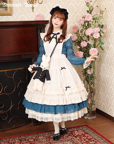 大人アリスシフォンドレス大人アリスシフォンドレス/コーディネート例