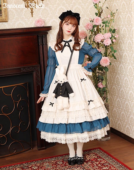 大人アリスシフォンドレス大人アリスシフォンドレス/コーディネート例