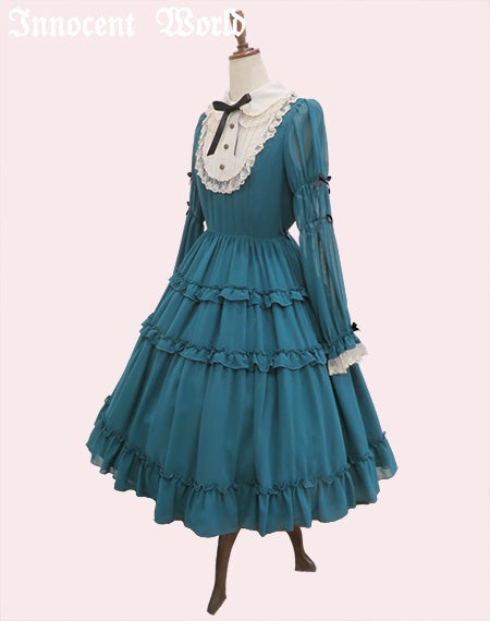 大人アリスシフォンドレス