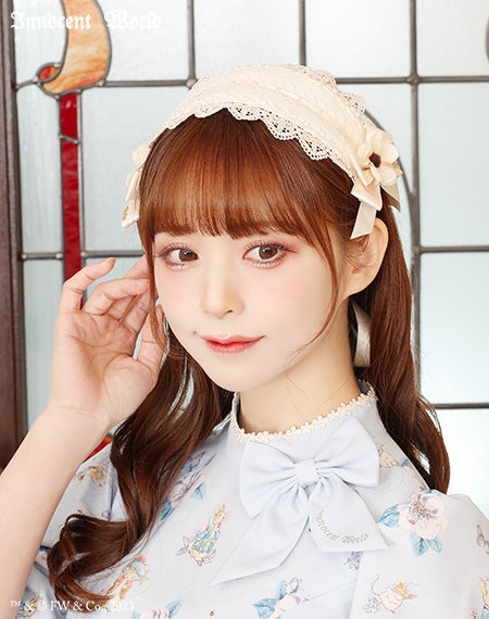 小花レースヘッドドレス