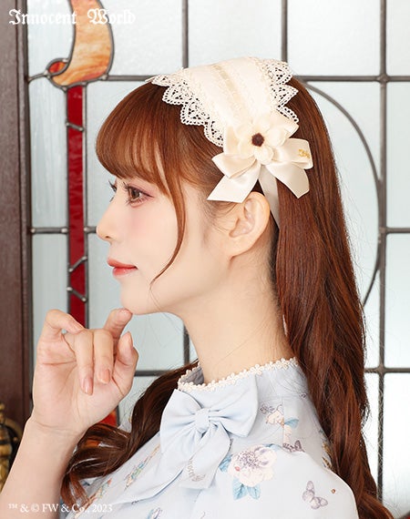 小花レースヘッドドレス