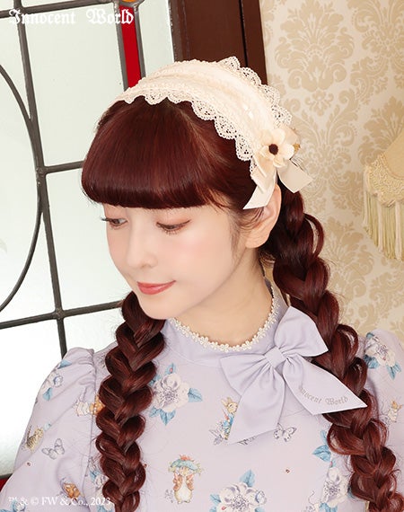 小花レースヘッドドレス