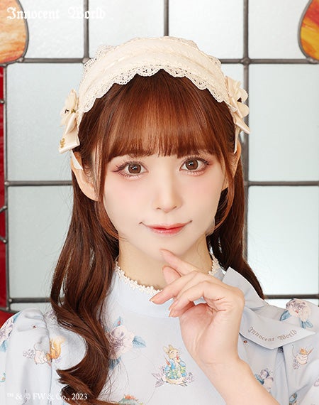 小花レースヘッドドレス