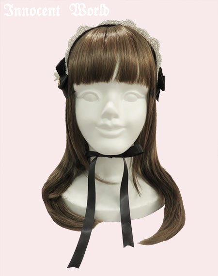 小花レースヘッドドレス