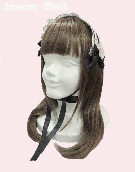 小花レースヘッドドレス